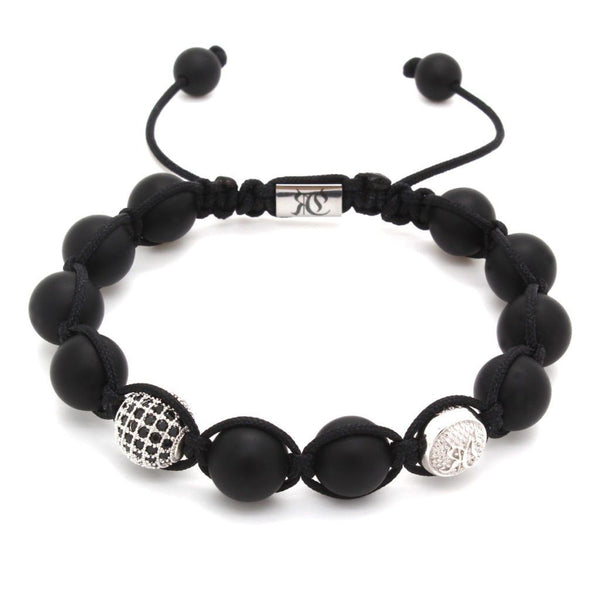 Signature Black Shamballa Bracelet Roano Collection