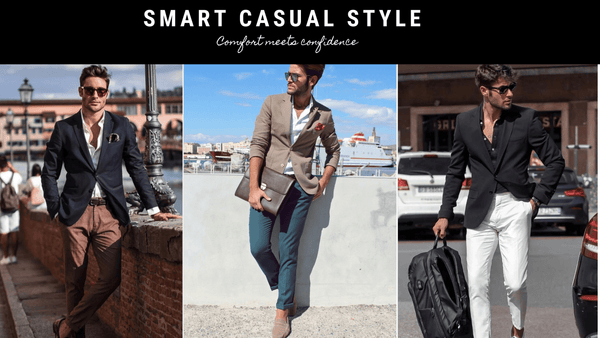 Smart Casual Men's Style - Shop The Look by Roano Collection