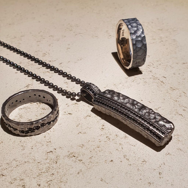 Hammered Silver Jewelry
