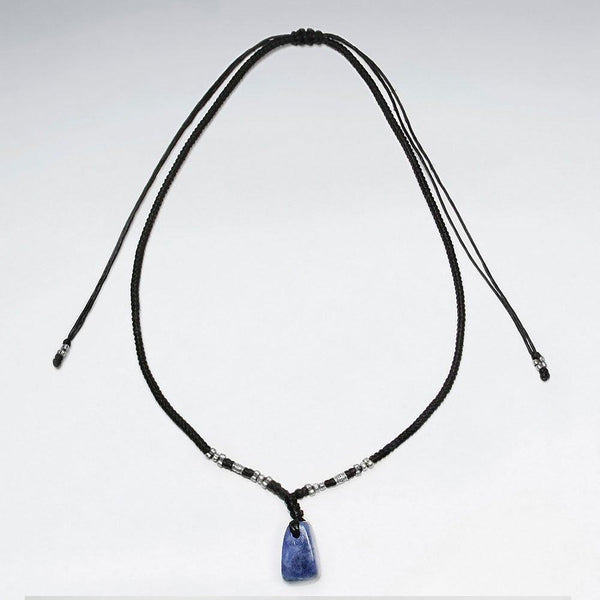 Sodalite Stone Men Necklace - Roano Collection 