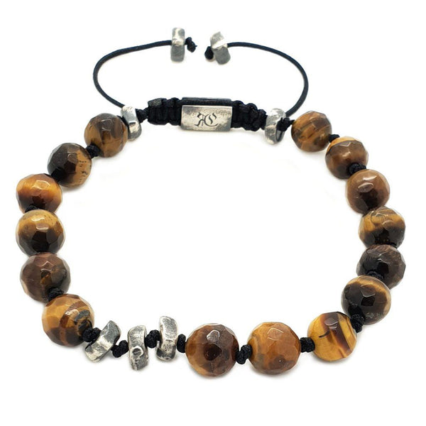 Square Tiger Eye Bracelet - Roano Collection 