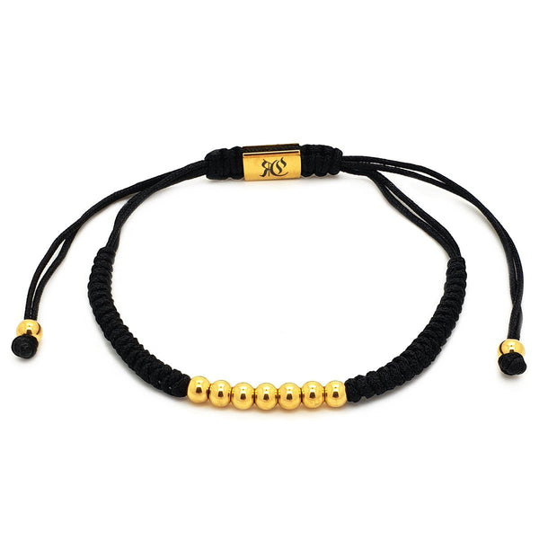 Seven mini balls Gold Plated Bracelet