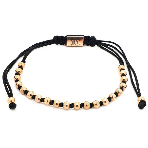 18k Alternated Rose Gold Plated Bracelet 