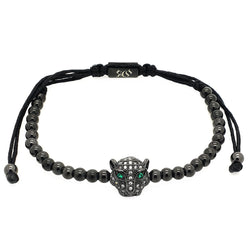 Panther Rhodium plated Bracelet