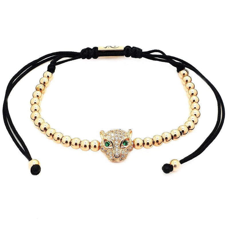 Panther Rose Gold Plated Bracelet