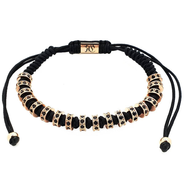 18k rose Gold Plated Hurricane Bracelet