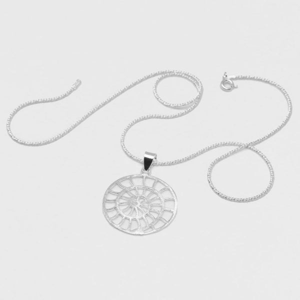 Women Silver Shell Pendant - Roano Collection 