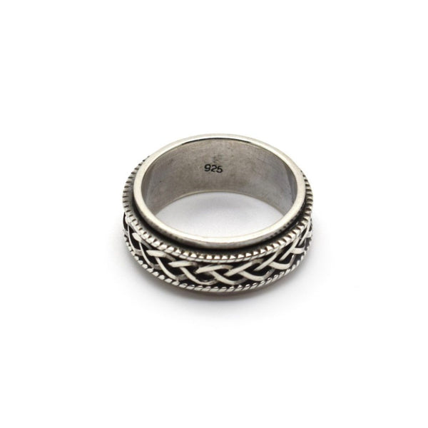 Chain Men Silver  Ring 