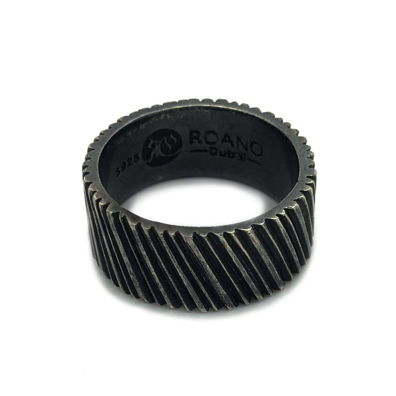 Oxidised Silver Ring - Roano Collection