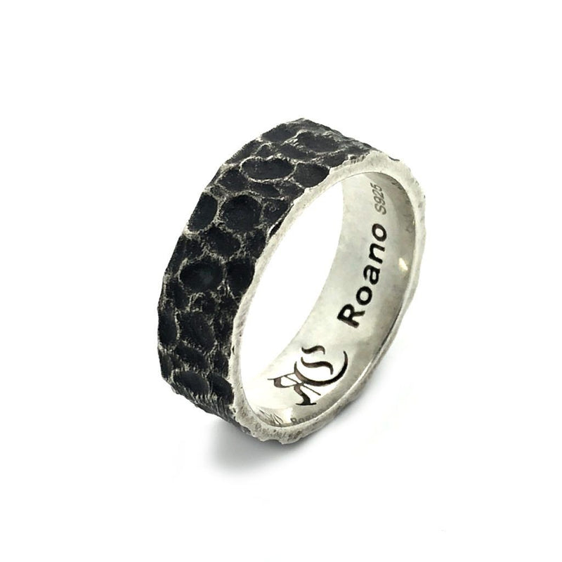 Hammered Silver Ring - Roano Collection