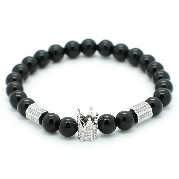 Crown Beaded Bracelet 