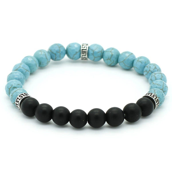 The Simple Blue and Black Bracelet 