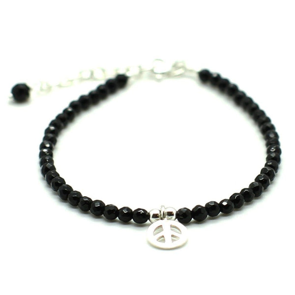 Peace Charm Stones bracelet