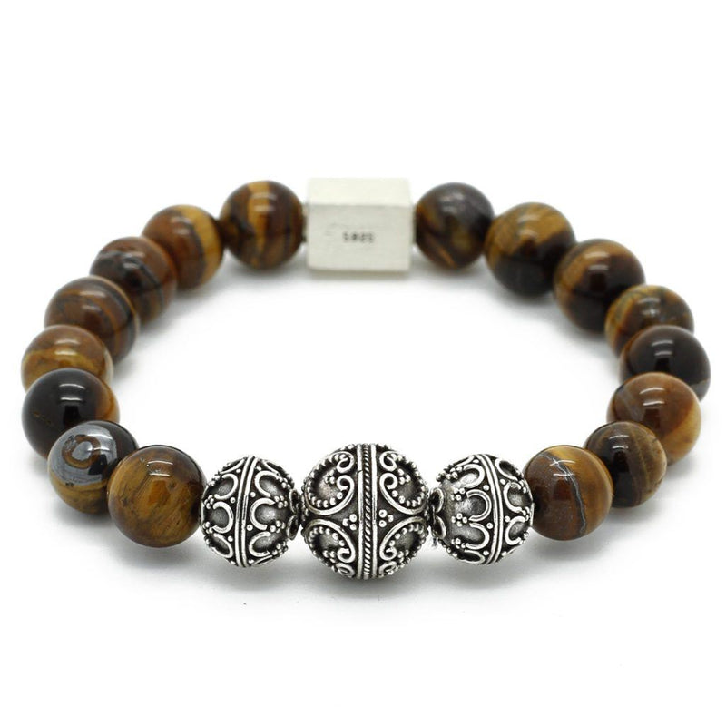 Elite Tiger Eye beaded Bracelet - Roano Collection