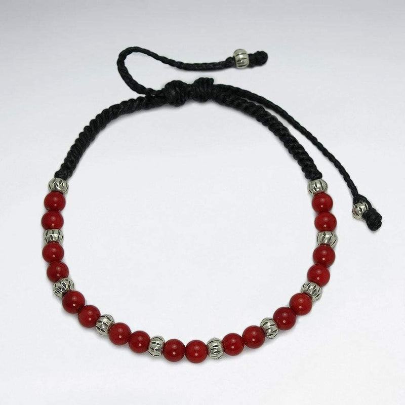 Mini Red Coral Bracelet
