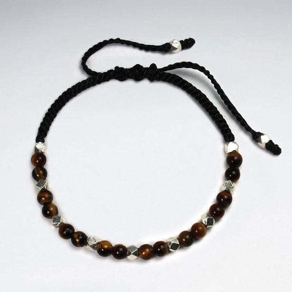 Tiger Eye Silver Bracelet - Roano Collection