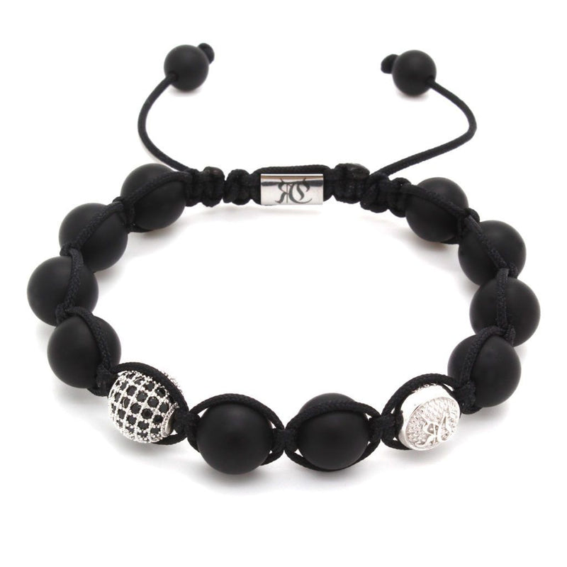 Signature Black Shamballa Bracelet | Roano Collection