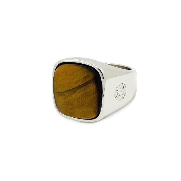 Signet Tiger Eye  Rings 